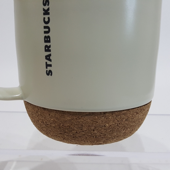 Starbucks Cork Bottom Coffee Tea Mug Cup White - Picture 4 of 11